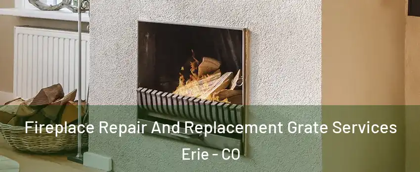  Fireplace Repair And Replacement Grate Services Erie - CO