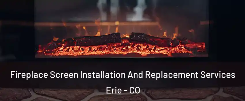  Fireplace Screen Installation And Replacement Services Erie - CO