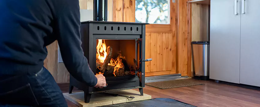 Open Hearth Wood Fireplace Installation in Erie, CO