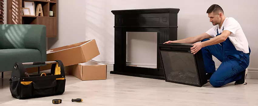 Old Rusted Metal Fireplace Repair And Replacement in Erie, CO